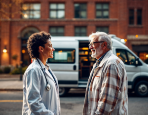 mobile audiology van